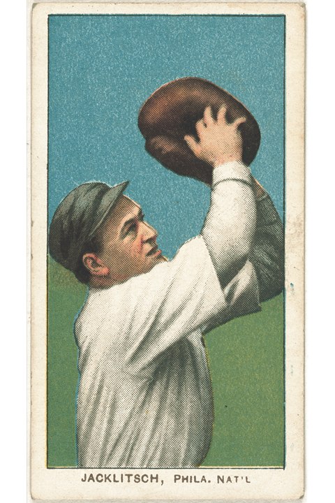 1909-11 T206 Fred Jacklitsch, Philadelphia Phillies (front)