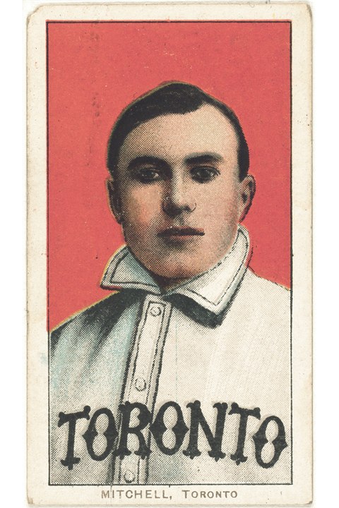 1909-11 T206 Fred Mitchell, Toronto Maple Leafs (front)