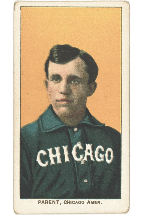 1909-11 T206 Fred Parent, Chicago White Sox (front)