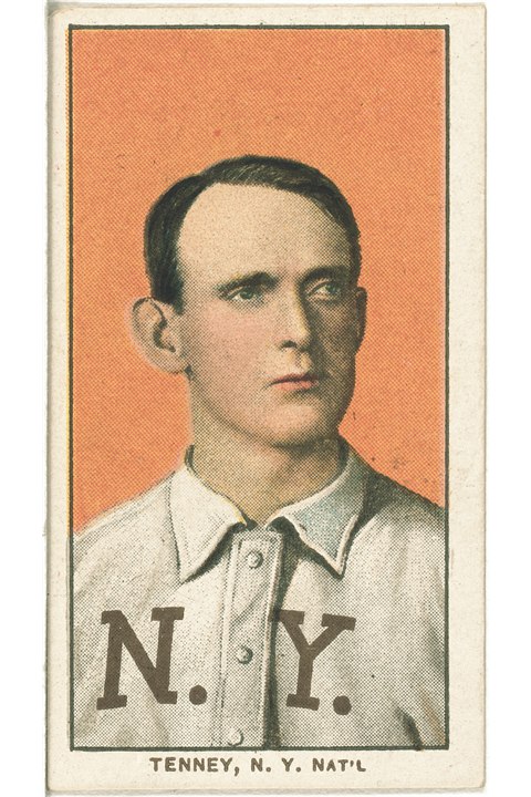1909-11 T206 Fred Tenney, New York Giants (front)