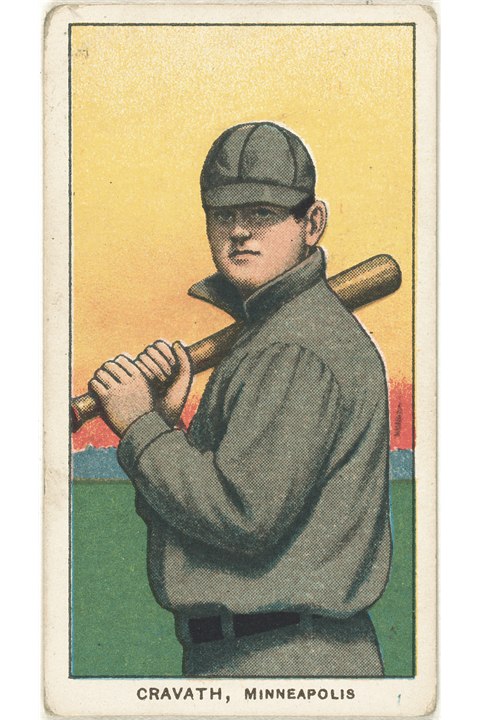 1909-11 T206 Gavvy Cravath, Minneapolis Millers (front)