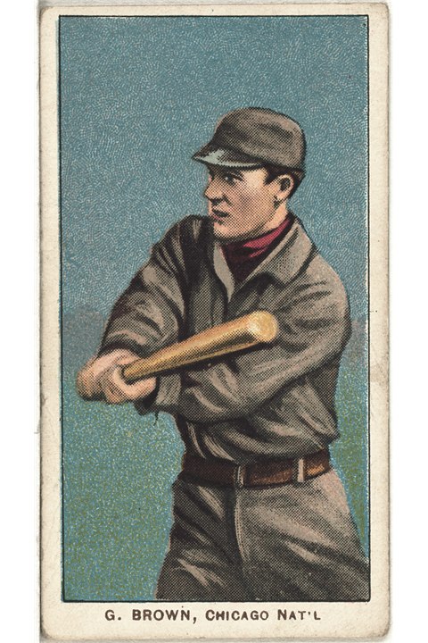 1909-11 T206 George Brown (Chicago), Chicago Cubs (front)