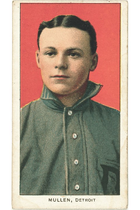 1909-11 T206 George Mullen, Detroit Tigers (front)