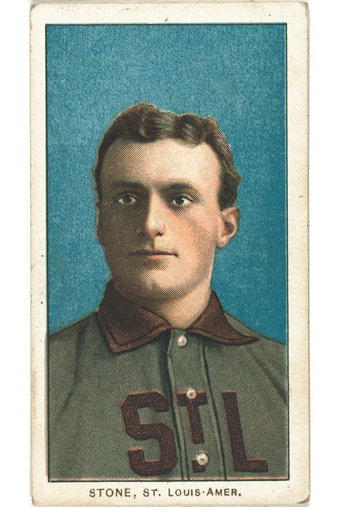 1909-11 T206 George Stone, St Louis Browns (front)