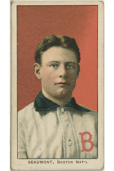 1909-11 T206 Ginger Beaumont, Boston Doves (front)