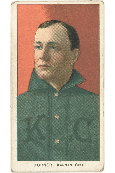 1909-11 T206 Gus Dorner, Kansas City Blues (front)