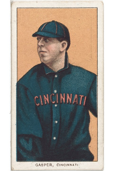 1909-11 T206 Harry Gasper, Cincinnati Reds (front)