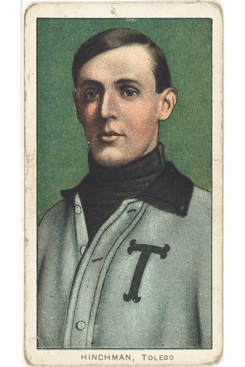 1909-11 T206 Harry Hinchman, Toledo Mud Hens (front)