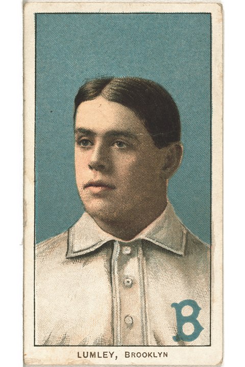1909-11 T206 Harry Lumley, Brooklyn Superbas (front)