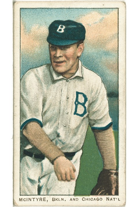 1909-11 T206 Harry McIntyre (Brooklyn & Chicago), Chicago Cubs (front)
