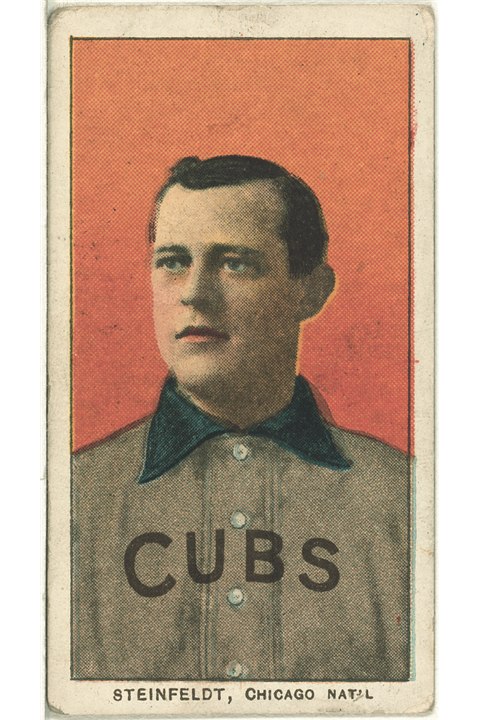 1909-11 T206 Harry Steinfeldt (Portrait), Chicago Cubs (front)