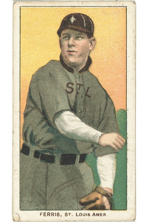 1909-11 T206 Hobe Ferris, St Louis Browns (front)
