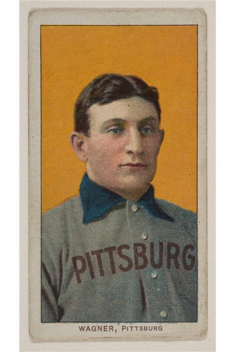 1909-11 T206 Honus Wagner, Pittsburgh Pirates (front)