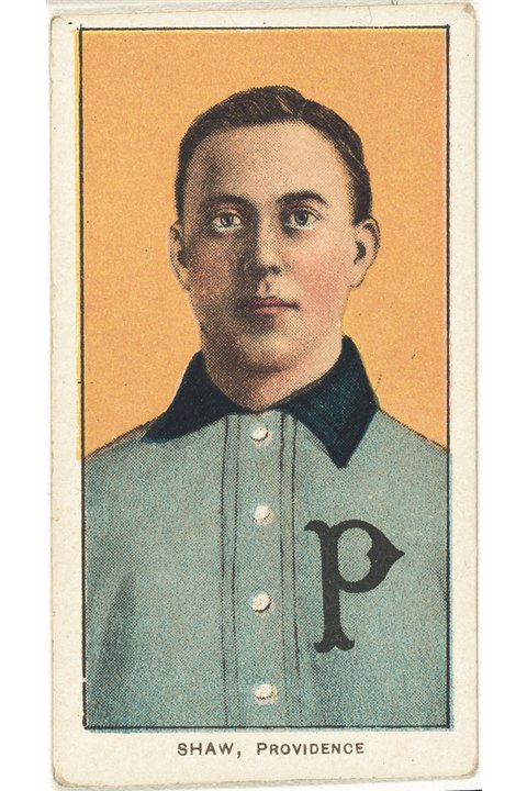 1909-11 T206 Hunky Shaw, Providence Grays (front)