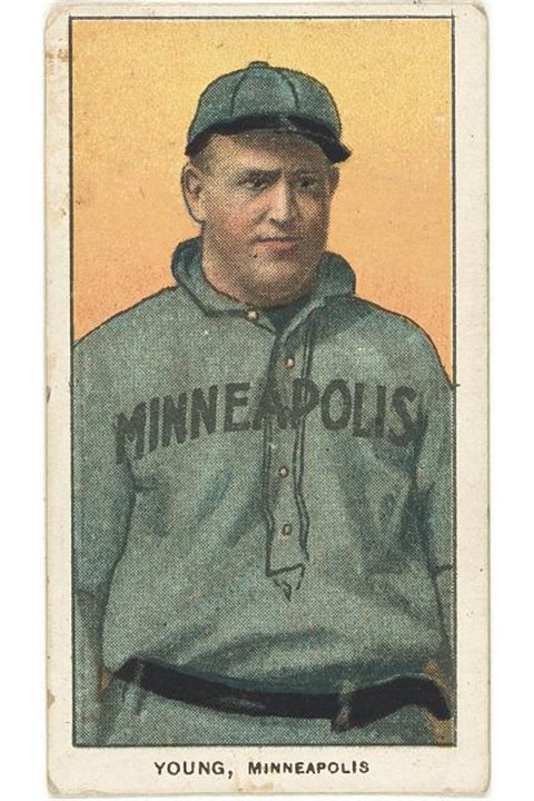 1909-11 T206 Irv Young, Minneapolis Millers (front)