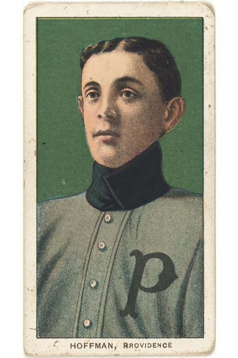 1909-11 T206 Izzy Hoffman, Providence Grays (front)