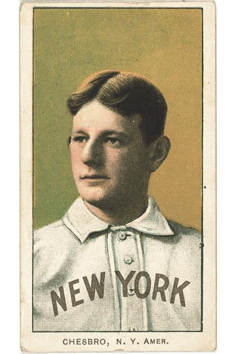 1909-11 T206 Jack Chesbro, New York Highlanders (front)