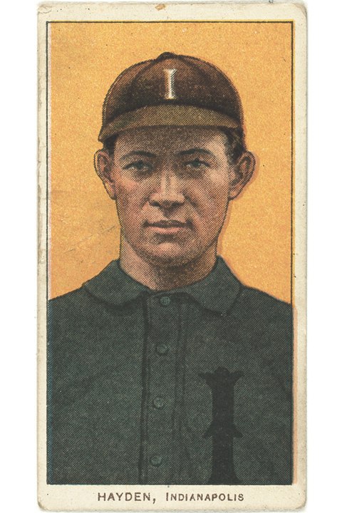 1909-11 T206 Jack Hayden, Indianapolis Indians (front)