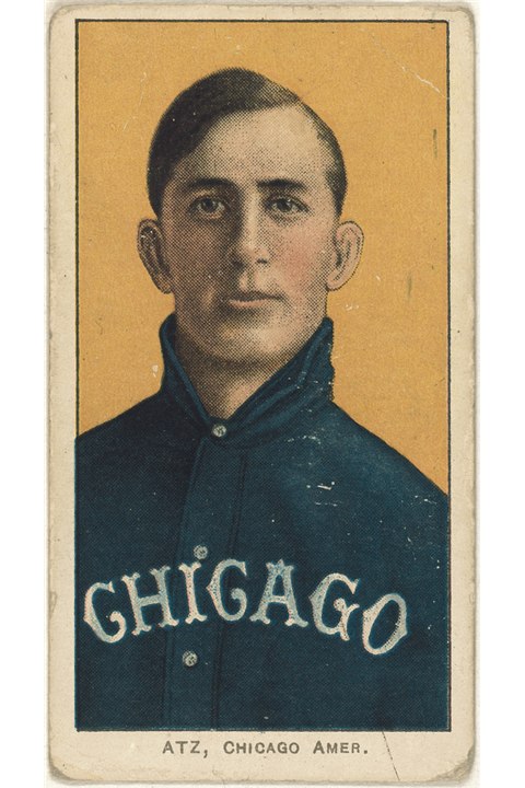 1909-11 T206 Jake Atz, Chicago White Sox (front)