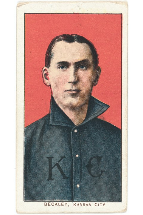 1909-11 T206 Jake Beckley, Kansas City Blues (front)