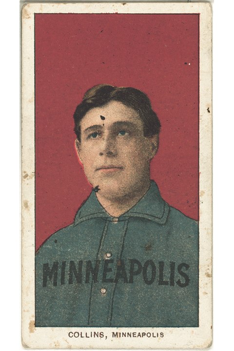 1909-11 T206 Jimmy Collins, Minneapolis Millers (front)