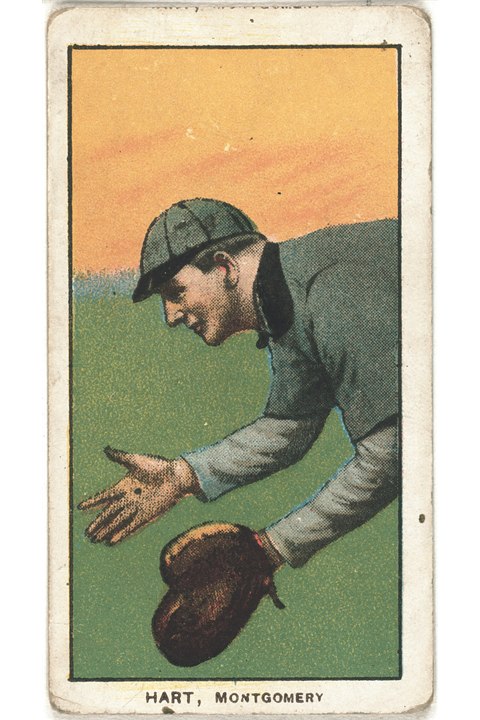 1909-11 T206 Jimmy Hart, Montgomery Climbers (front)