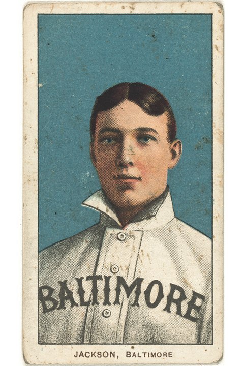 1909-11 T206 Jimmy Jackson, Baltimore Orioles (front)