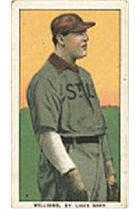1909-11 T206 Jimmy Williams, St Louis Browns (front)