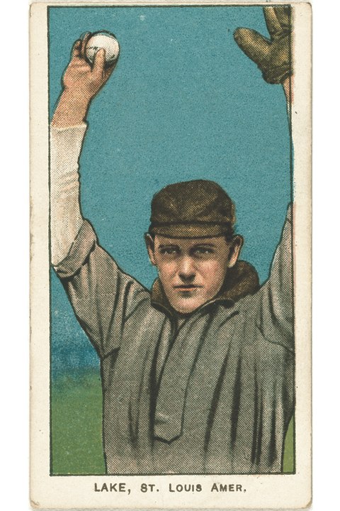 1909-11 T206 Joe Lake (St. Louis - Ball In Hand), St Louis Browns (front)