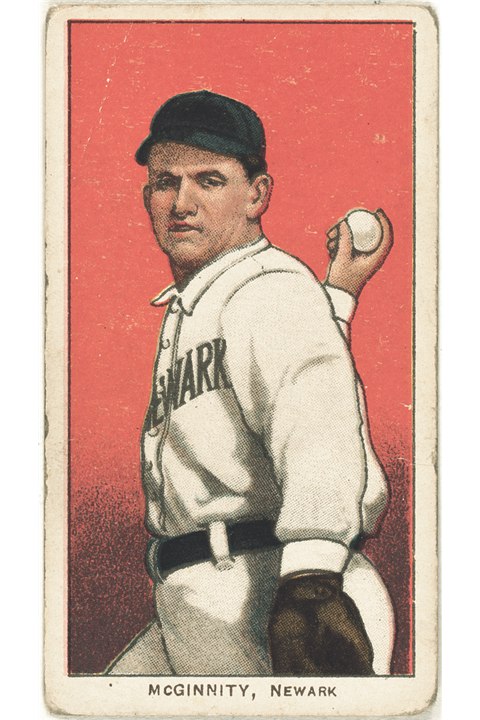 1909-11 T206 Joe McGinnity, Newark Indians (front)