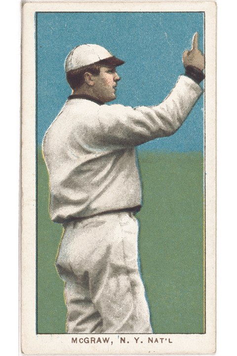 1909-11 T206 John McGraw (Finger In Air), New York Giants (front)