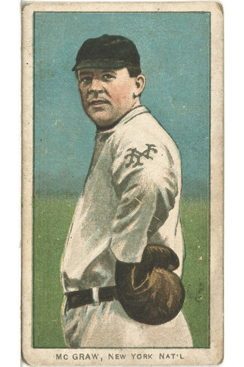 1909-11 T206 John McGraw (Glove At Hip), New York Giants (front)