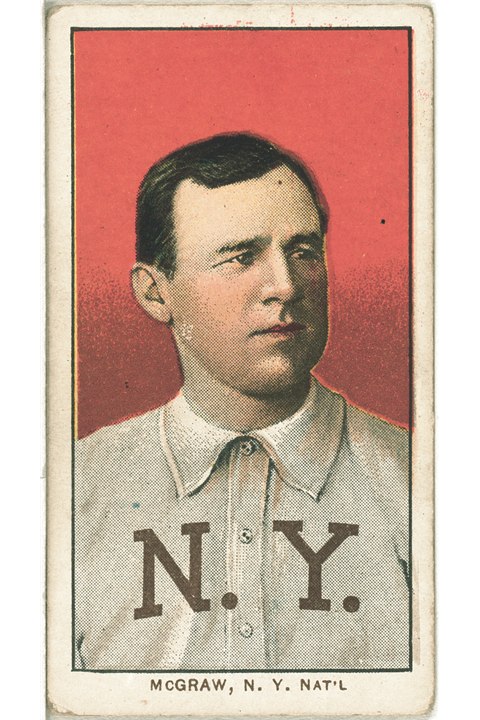 1909-11 T206 John McGraw (Portrait - No Cap), New York Giants (front)