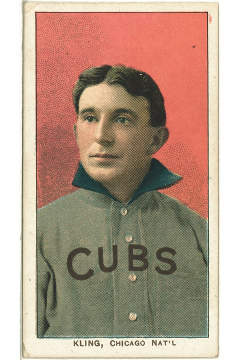 1909-11 T206 Johnny Kling, Chicago Cubs (front)
