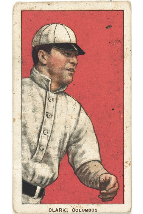 1909-11 T206 Josh Clark, Columbus Senators (front)