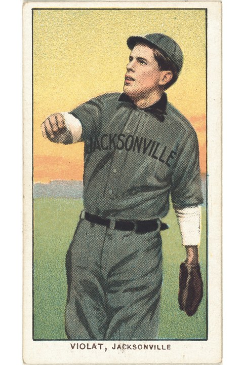 1909-11 T206 Juan Violat, Jacksonville Jays (front)