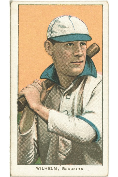 1909-11 T206 Kaiser Wilhelm (With Bat), Brooklyn Superbas (front)
