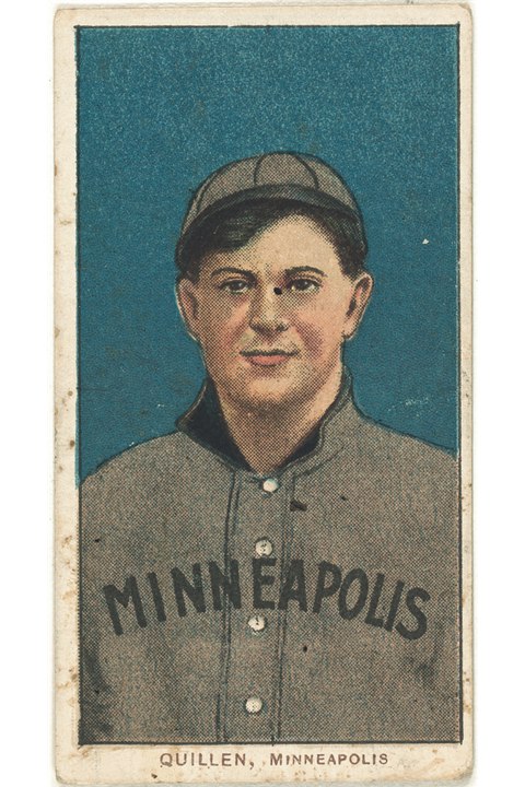 1909-11 T206 Lee Quillen, Minneapolis Millers (front)