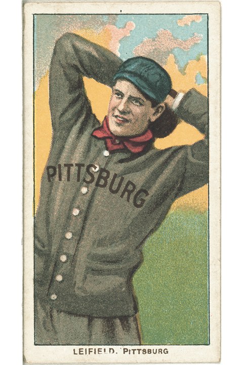 1909-11 T206 Lefty Leifield (Pitching), Pittsburgh Pirates (front)