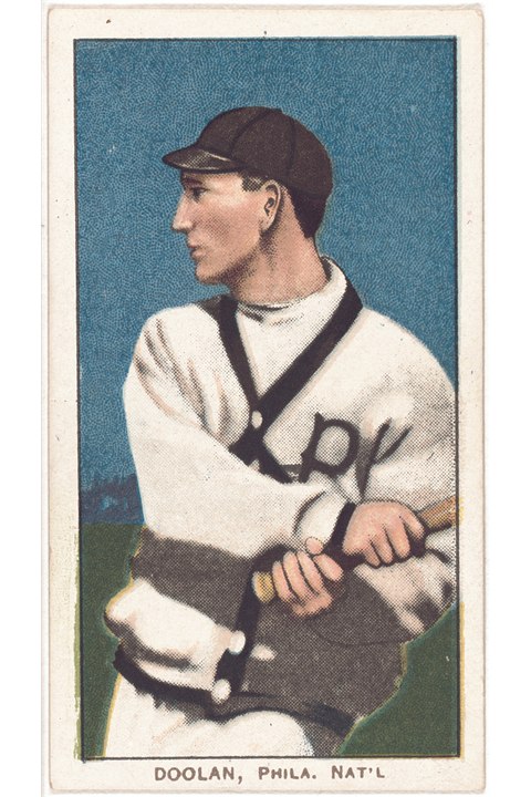 1909-11 T206 Mickey Doolan (Batting), Philadelphia Phillies (front)