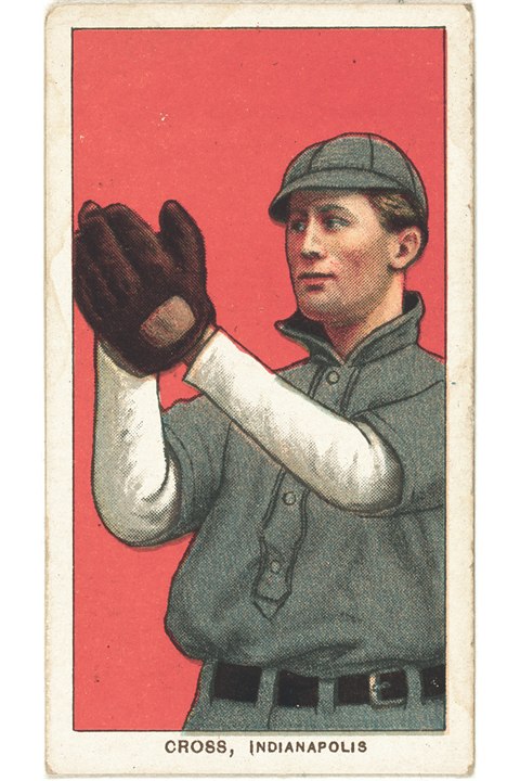 1909-11 T206 Monte Cross, Indianapolis Indians (front)