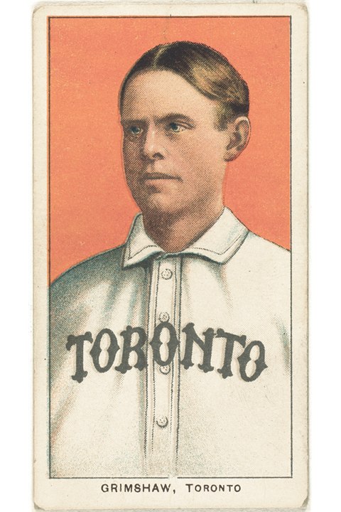 1909-11 T206 Moose Grimshaw, Toronto Maple Leafs (front)