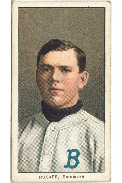 1909-11 T206 Nap Rucker (Portrait), Brooklyn Superbas (front)