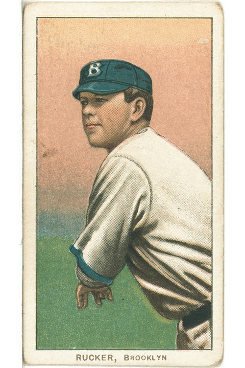 1909-11 T206 Nap Rucker (Throwing), Brooklyn Superbas (front)