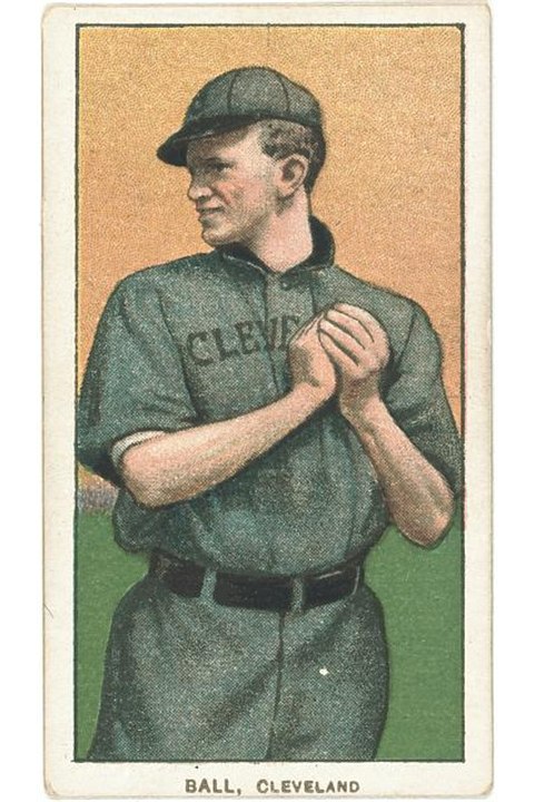 1909-11 T206 Neal Ball (Cleveland), Cleveland Naps (front)