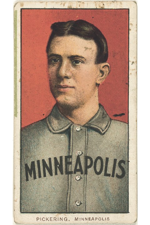 1909-11 T206 Ollie Pickering, Minneapolis Millers (front)
