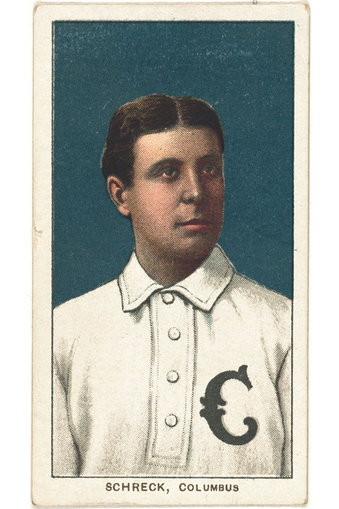 1909-11 T206 Ossee Schreck, Columbus Senators (front)