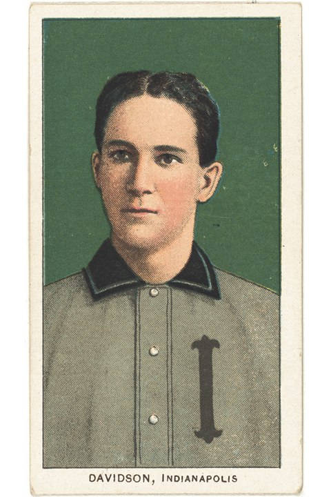 1909-11 T206 Paul Davidson, Indianapolis Indians (front)