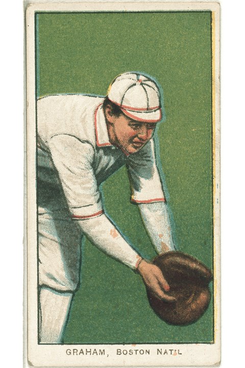 1909-11 T206 Peaches Graham, Boston Doves (front)