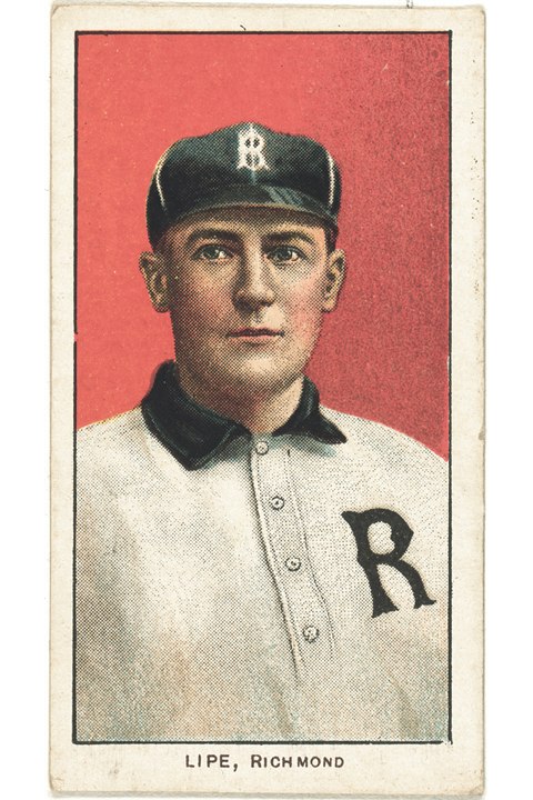 1909-11 T206 Perry Lipe, Richmond Colts (front)